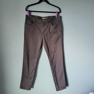 Calvin Klein Men's Slim Fit Charcoal Chinos 38 X 32